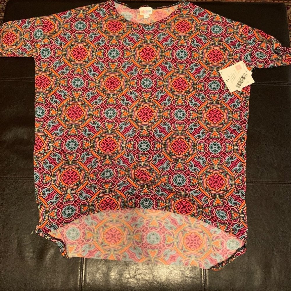 Celtic/irish print Lularoe Irma